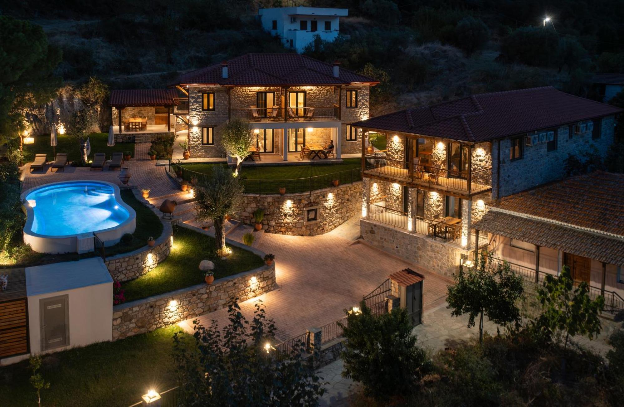 Lithos Villas Apollon سيكيا المظهر الخارجي الصورة