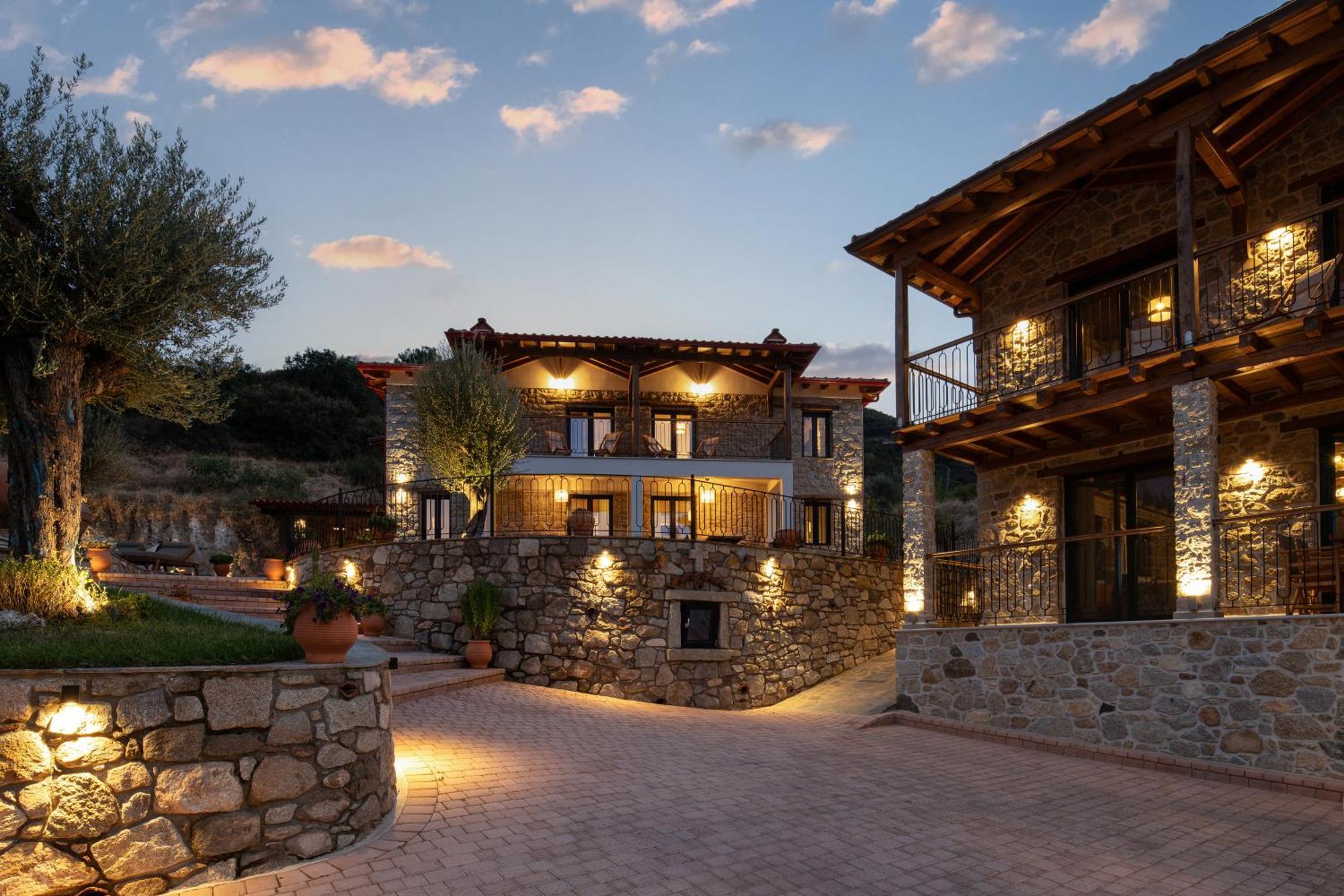 Lithos Villas Apollon سيكيا المظهر الخارجي الصورة