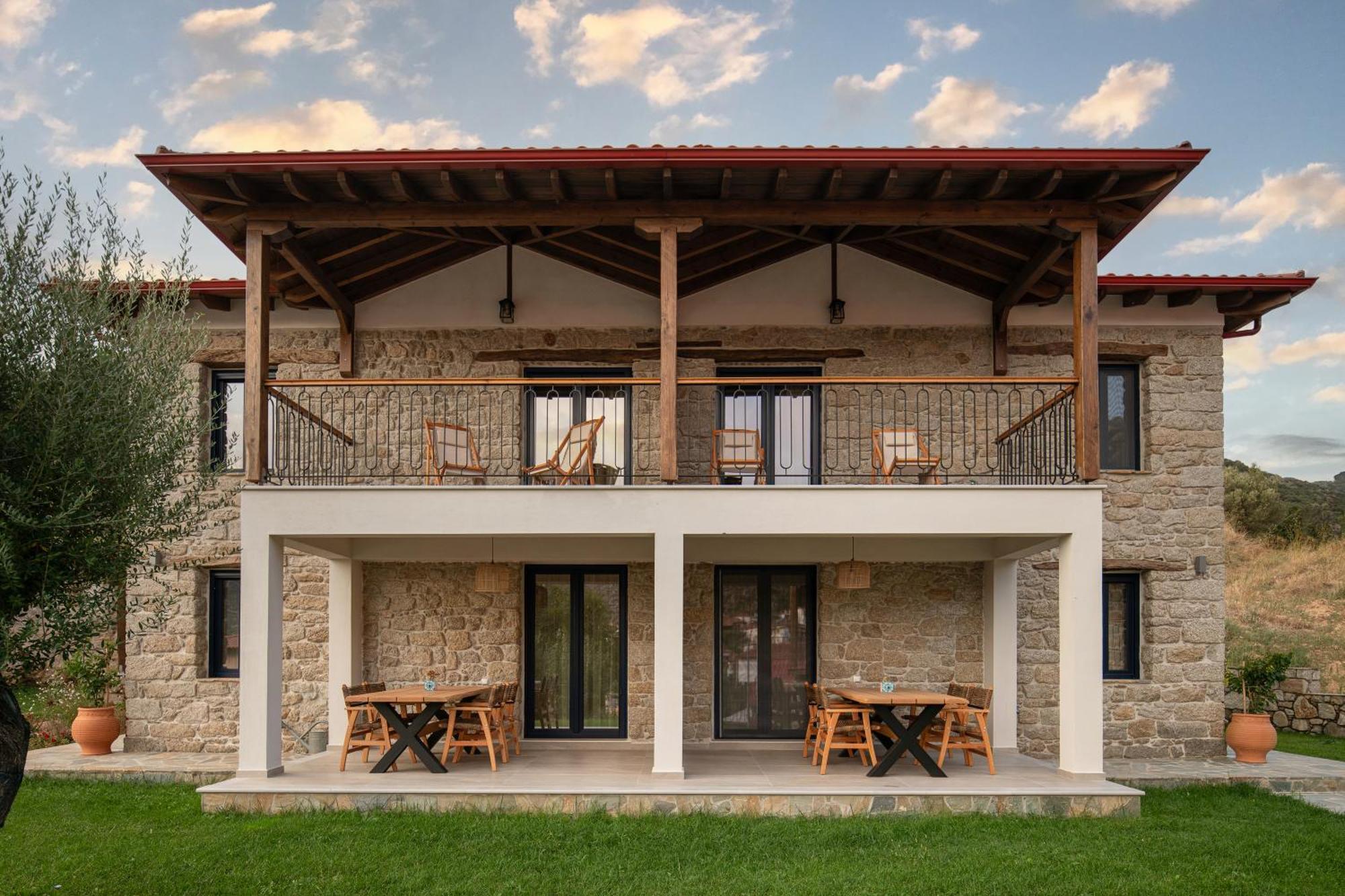 Lithos Villas Apollon سيكيا المظهر الخارجي الصورة